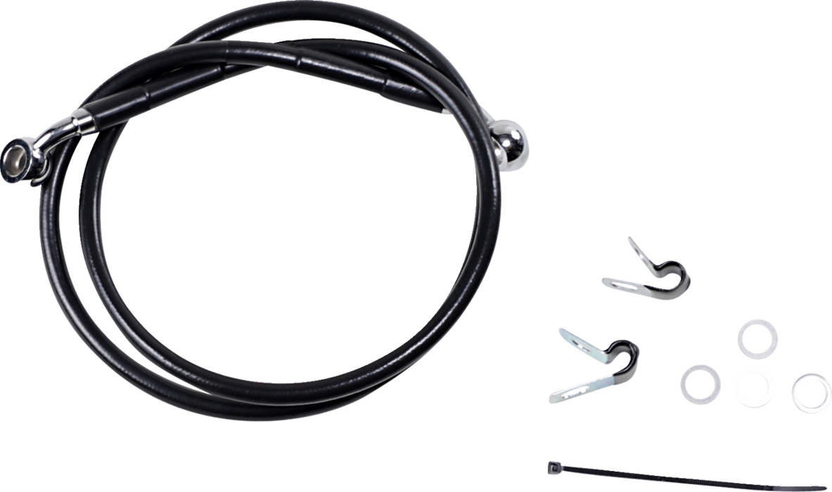 Brake Line - Front (Upper) - Black