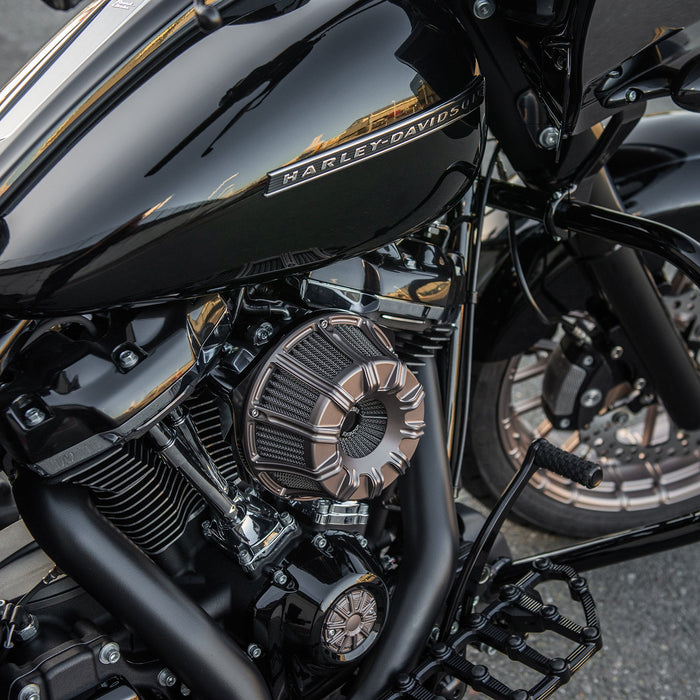 10-Gauge® Inverted Series Air Cleaner, Titanium