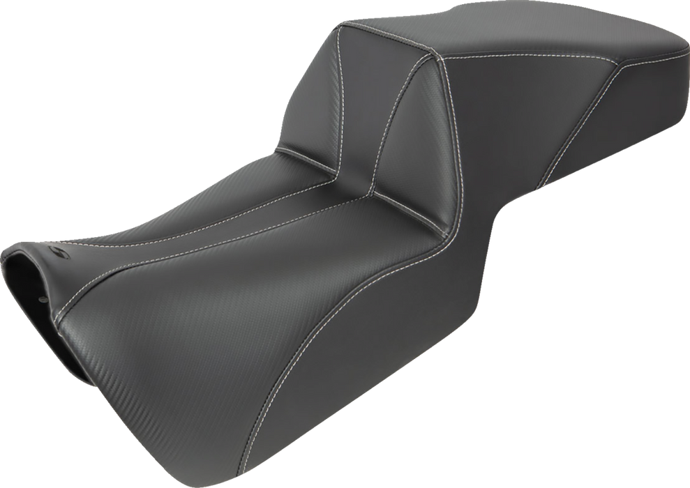 Pan America Adventure Tour Seat - Carbon Fiber/Whisper Black - Low