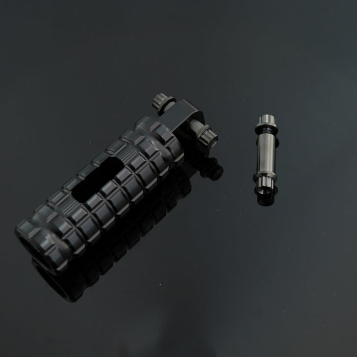 Titanium 12-Point Footpeg Bolt Kits, Black