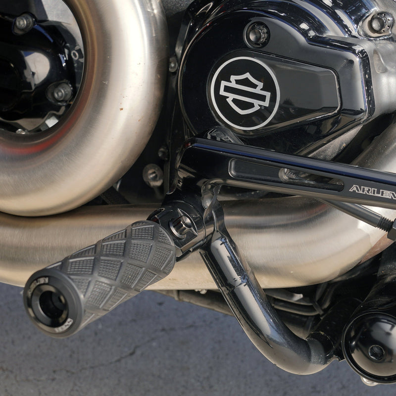 Footpeg Kit Titanium 12-Point Footpeg Bolt Kits, Black — Ramjet Racing