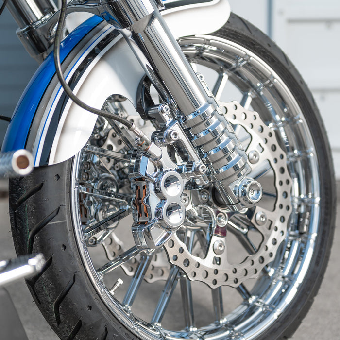 Method® "No Flex" Fork Legs, Chrome