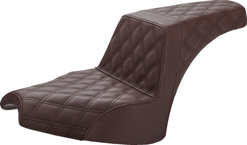 Step-Up Seat - Full Lattice Stitch - Brown - Chief