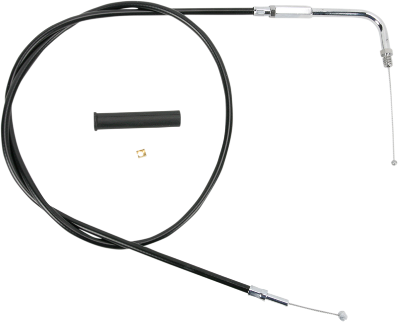 Black Vinyl Throttle Cable - 44"