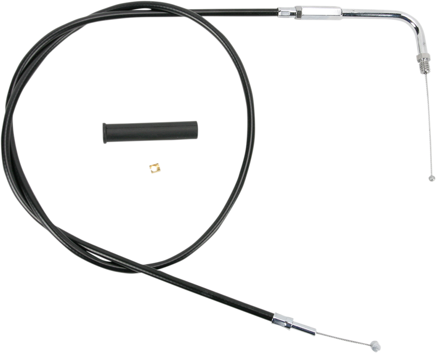 Black Vinyl Throttle Cable - 44"