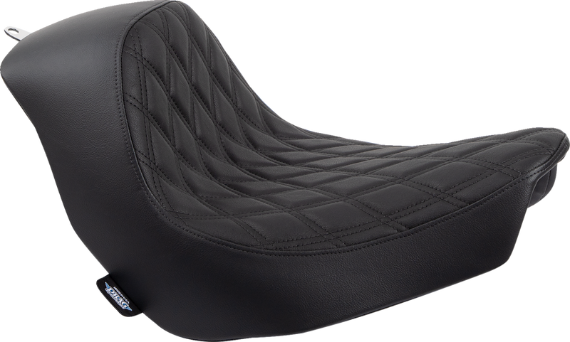 Solo Seat - Double Diamond - Black Stitching - FL/FX '18-'23