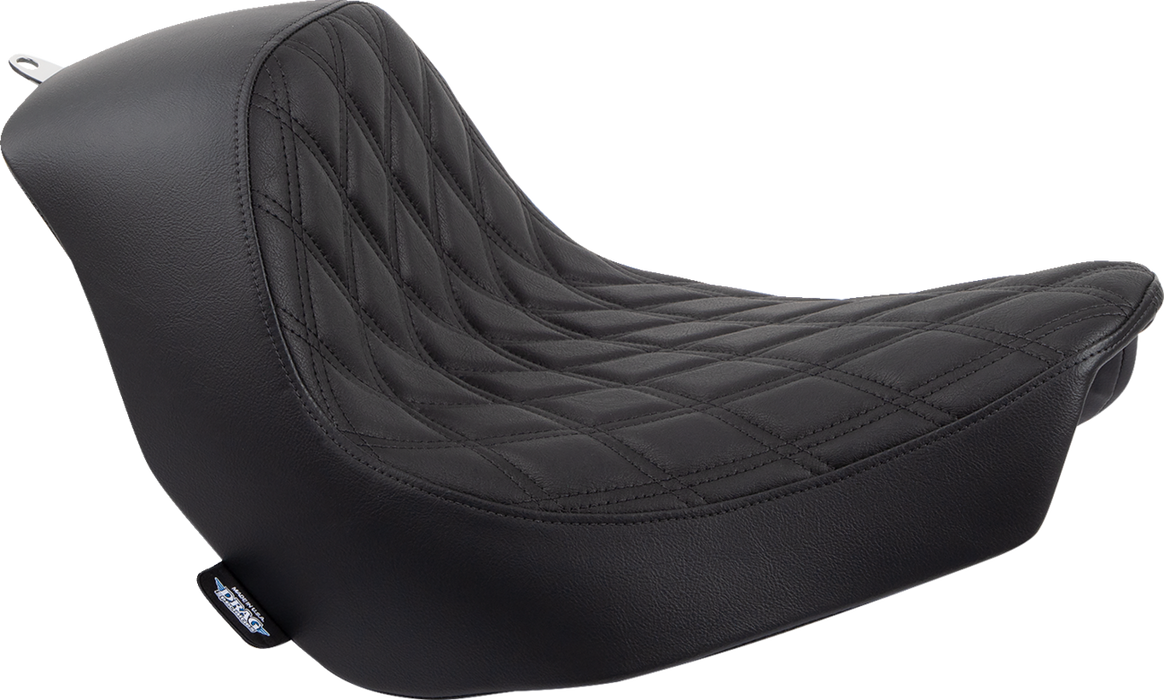 Solo Seat - Double Diamond - Black Stitching - FL/FX '18-'23