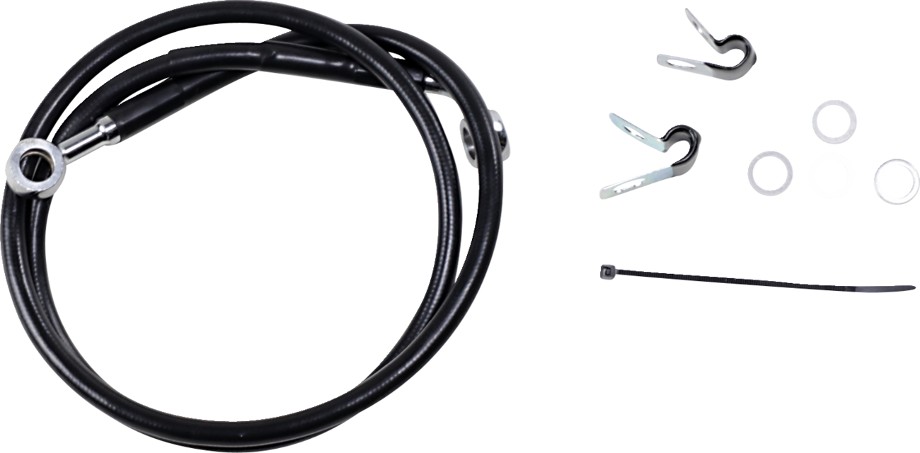 Brake Line - Front (Upper) - Black