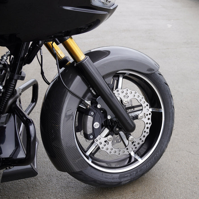 Carbon Fiber Rapper Front Fenders, Fat 18"