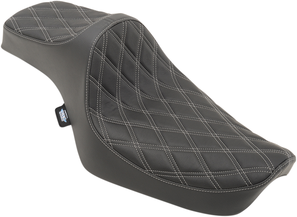 Predator III Seat - Double Diamond - Silver Stitching - XL '82-'03