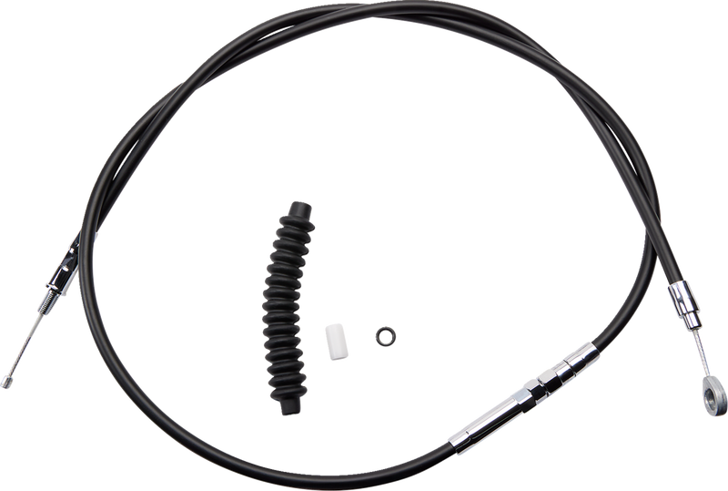 High-Efficiency Black Vinyl Clutch Cable - 61"