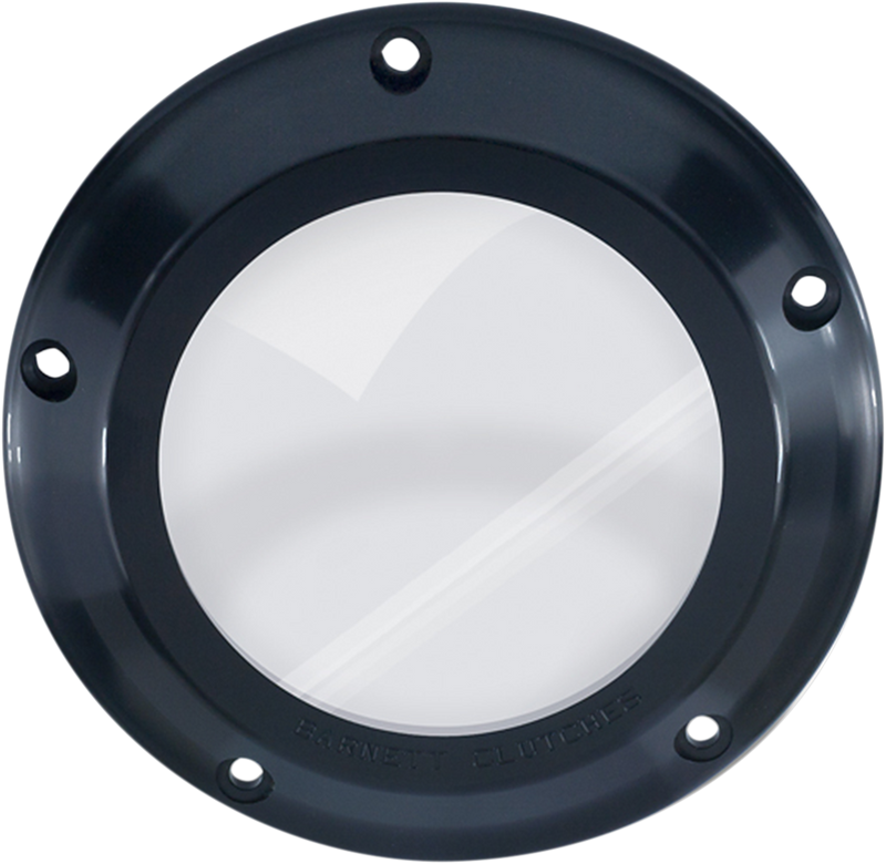 Derby Cover - Black/Clear - '07-'18 Big Twin