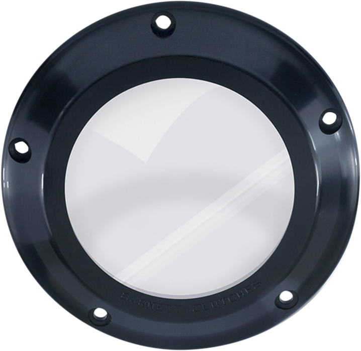 Derby Cover - Black/Clear - '07-'18 Big Twin