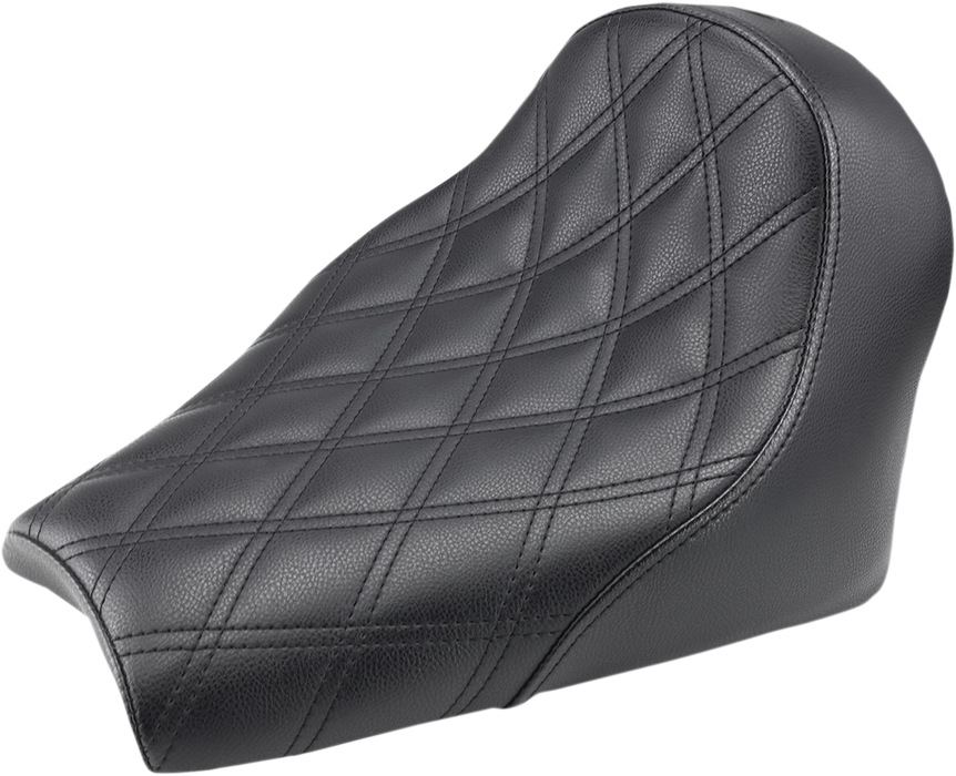 Seat - Renegade Solo - Lattice Stitched - Black