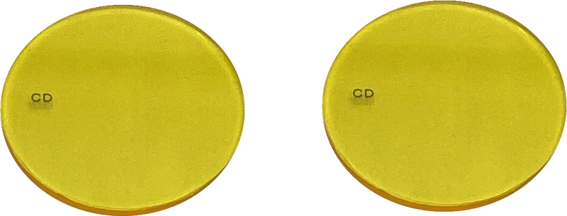 Fog Light Lens - Yellow