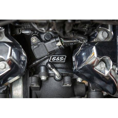 S&S CNC PORTED 55MM MANIFOLD BLACK