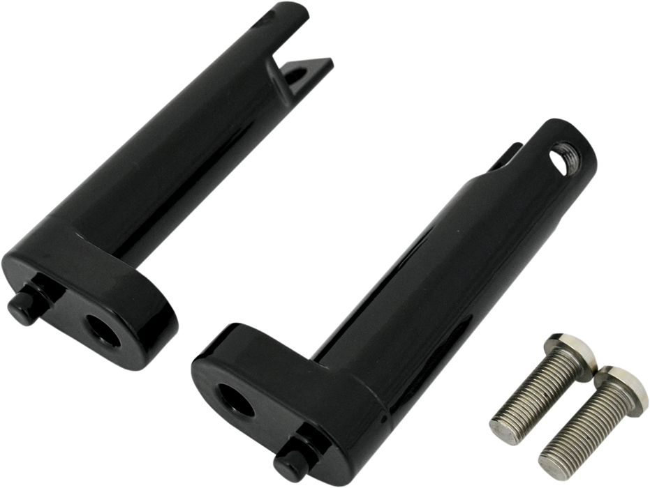 Passenger Foot Peg Mount - Black - FLH/FLT