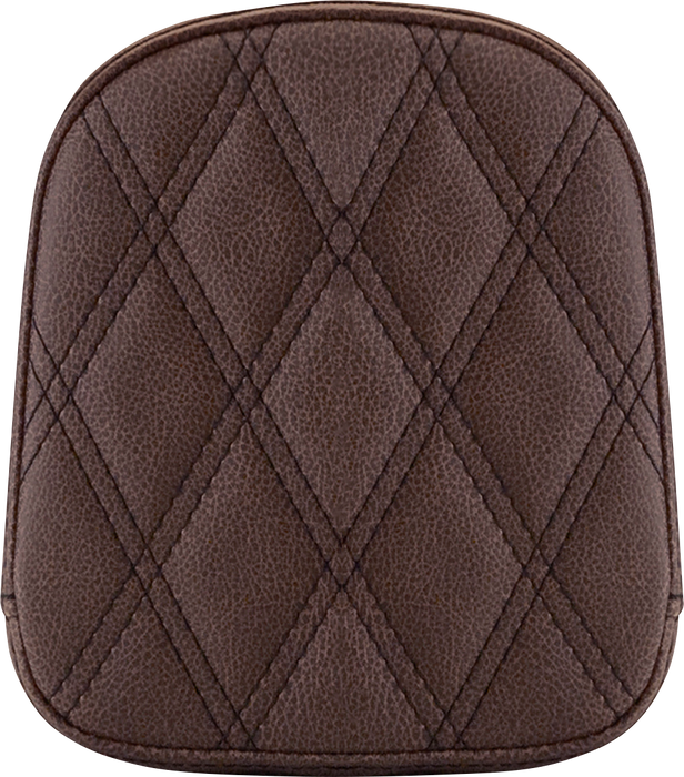 Sissy Bar Pad - Lattice Stitched - Brown FL '99-'22