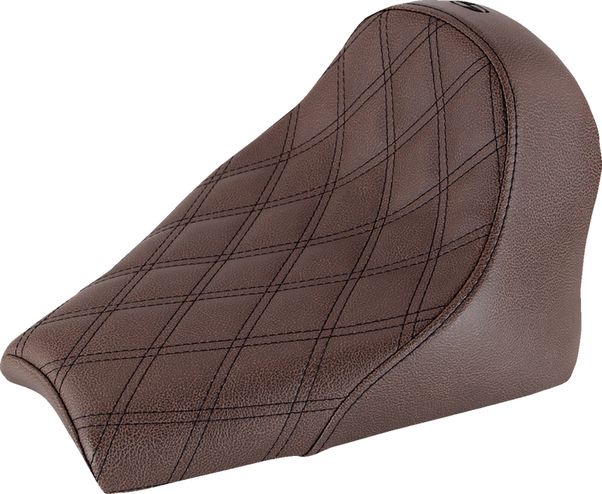 Seat - Renegade Solo - Lattice Stitched - Brown