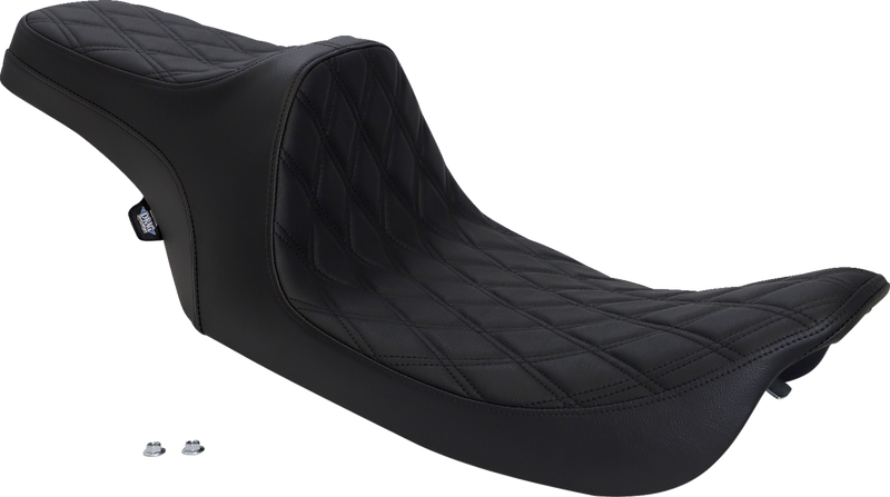 Predator III Seat - Double Diamond - Black Stitched - FLHR/FLHX '99-'07