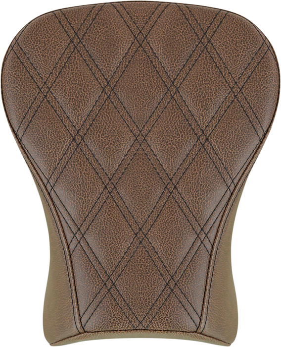 Renegade Pillion Pad - Touring - Lattice Stitched - Brown - FLSB/FXLR '18-'24