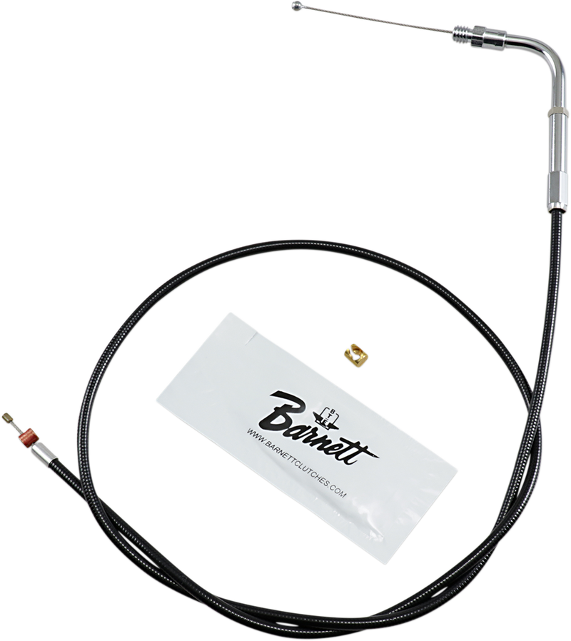 Black Vinyl Throttle Cable - 34" Length