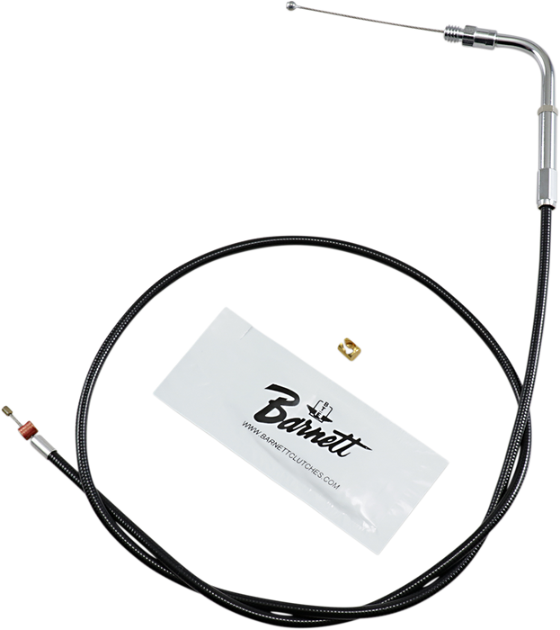 Black Vinyl Throttle Cable - 34" Length