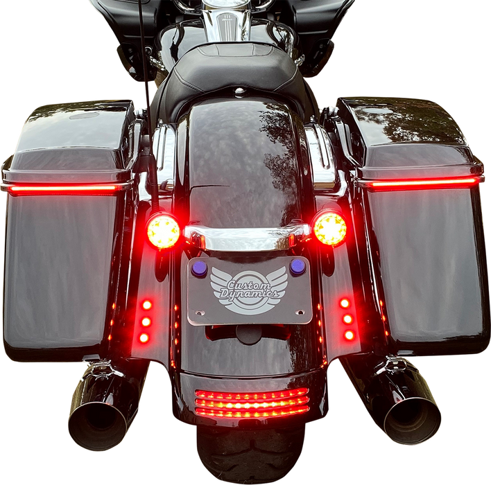 LED Lights - Red - Polished