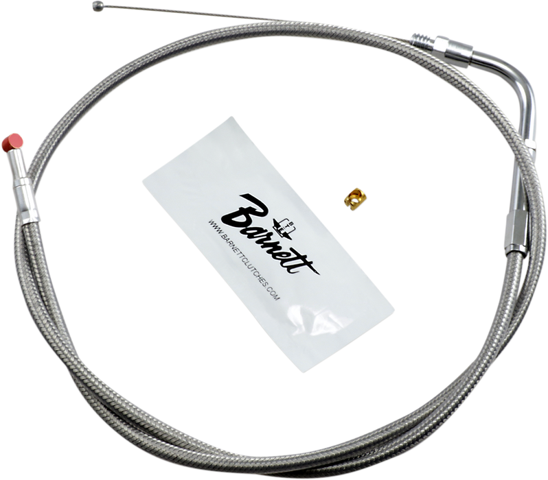 Stainless Steel Throttle Cable - Dyna/FXR/Softail