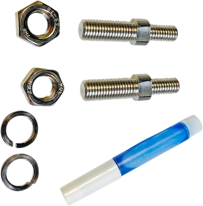 Adapter - Mirror - Chrome - M8 x 1.25/M10 x 1.25 Right-Hand Thread/Left-Hand Thread