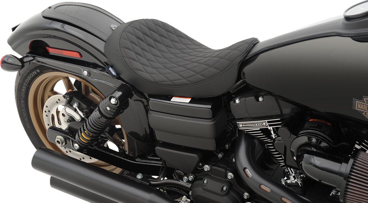 Low Solo Seat - Diamond Stitch - FXD/FLD '06-'17