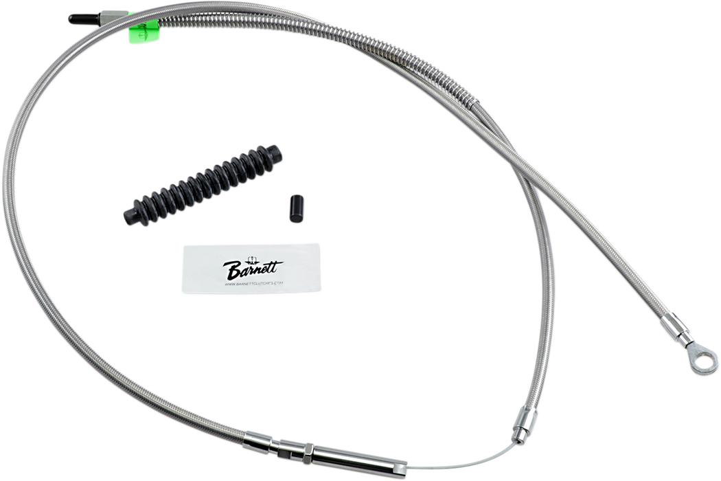 High-Efficiency Stainless Steel Clutch Cable for Harley-Davidson - +8" - '08-'16 Touring/Trike