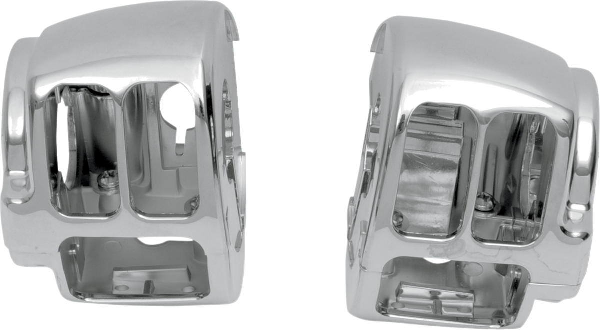 Handlebar Switch Housing Kit - Right - Lower - Chrome