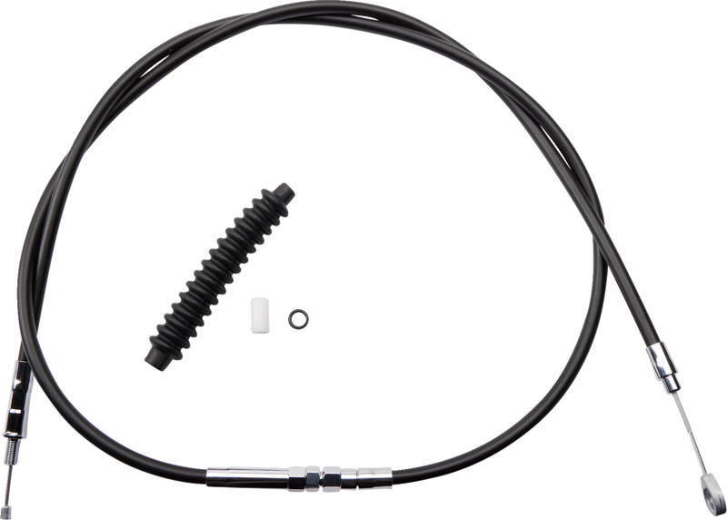High-Efficiency Black Vinyl Clutch Cable - 66-11/16"