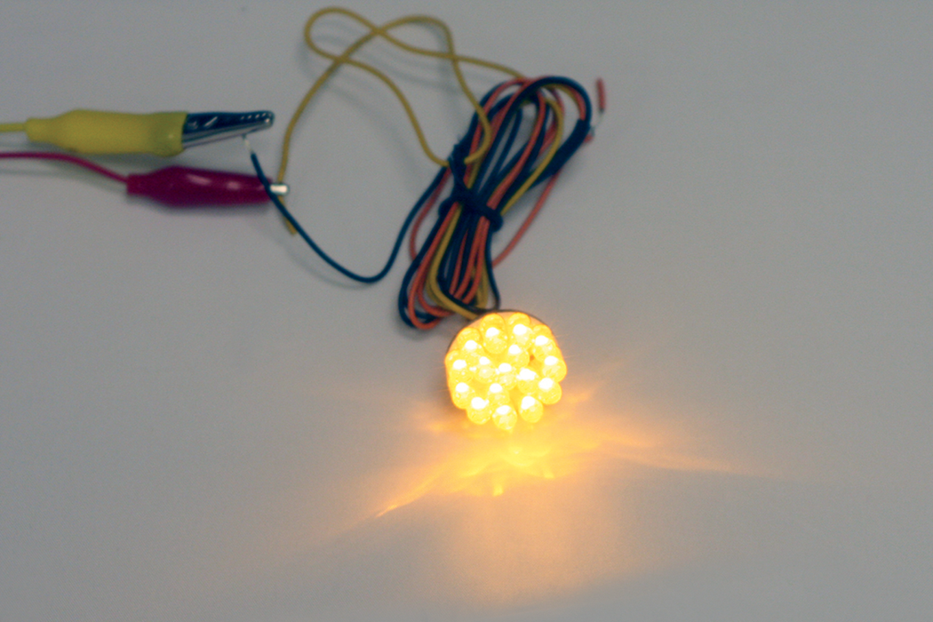 1" Universal LED Cluster - Amber