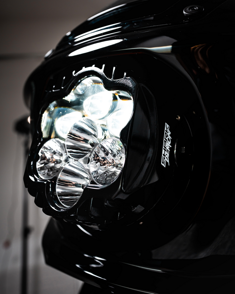 Shark Demon 2 Headlight kit for Low Rider ST
