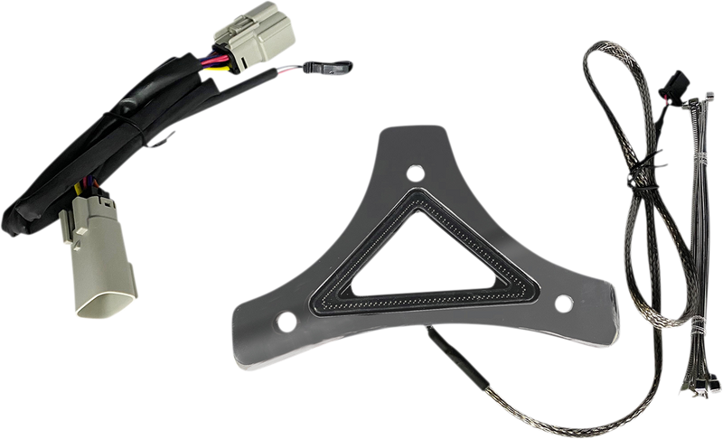 LED Backrest Light - Run/Brake - Chrome