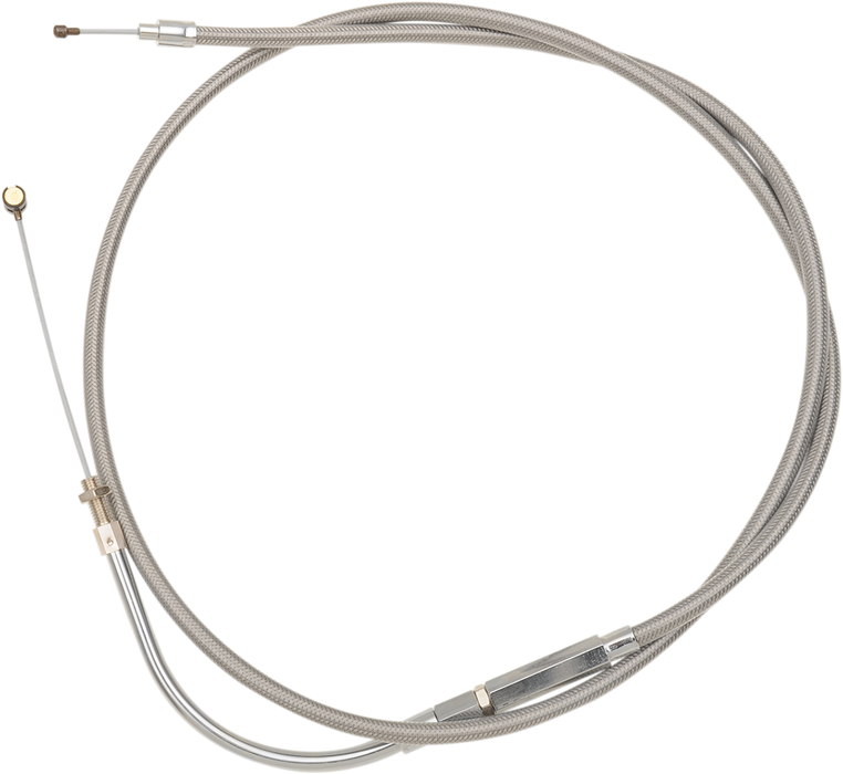 Stainless Steel Clutch Cable for Victory - +6" - '03-'07 Hammer/Kingpin/Vegas