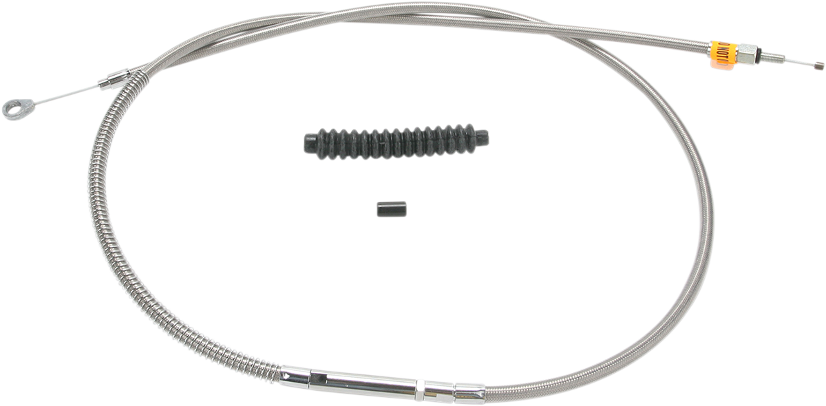 High-Efficiency Stainless Steel Clutch Cable for Harley-Davidson - Standard - '93-'03 Dyna