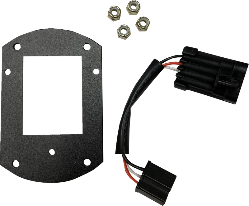 Mounting Kit - Headlight - Satin Black - FXLRST