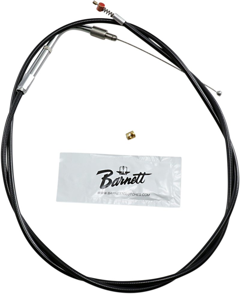 Black Vinyl Idle Cable - +6" Size - 45" Length