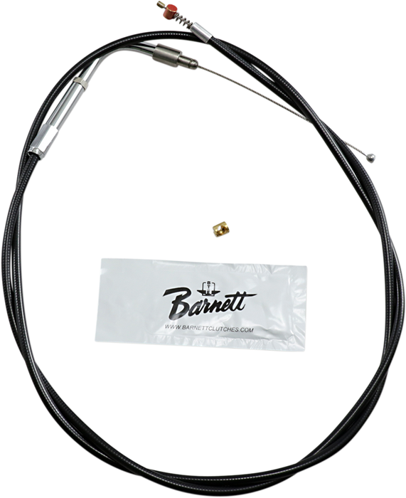 Black Vinyl Idle Cable - +6" Size - 45" Length