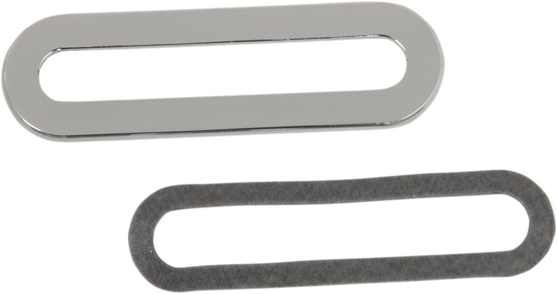 Billet Indicator Light Bezel - Chrome