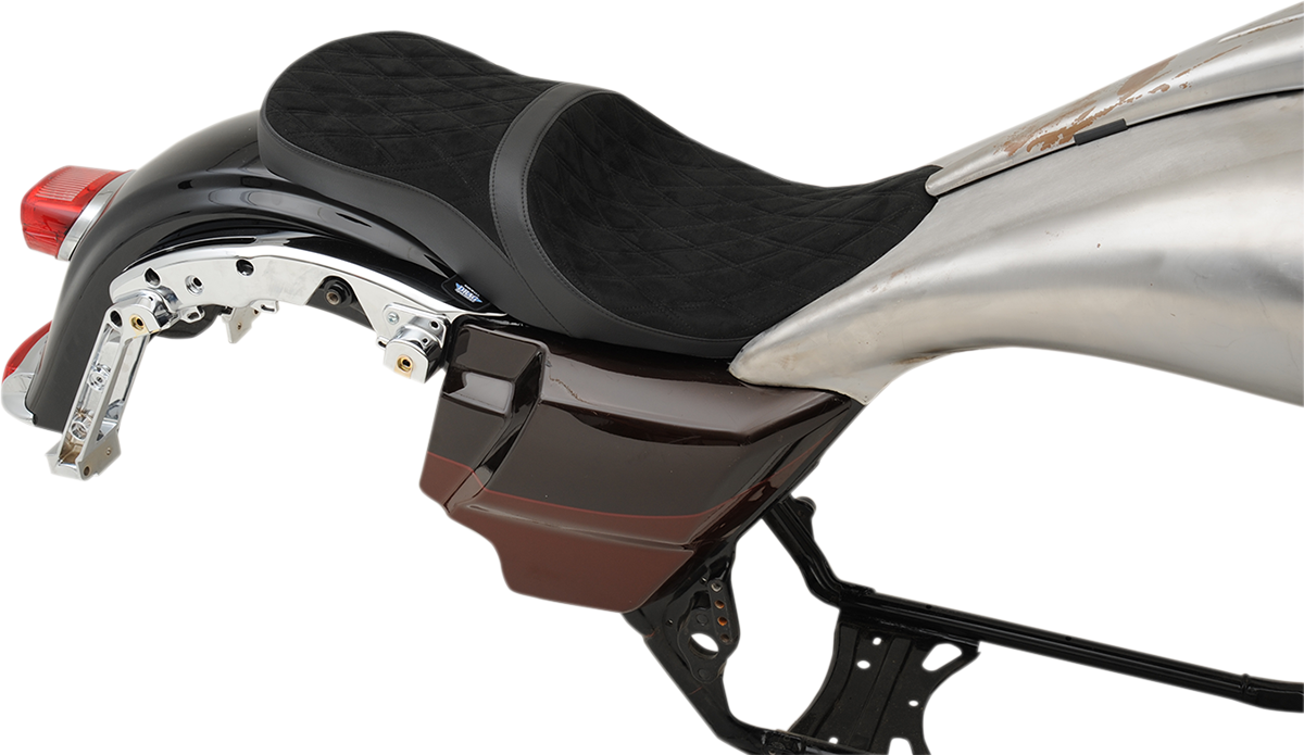 Low Touring Seat - Diamond - Razorback Tanks - FL '10-'23