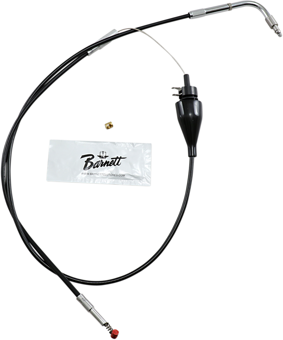 Black Vinyl Idle Cable - Cruise - 25" Length