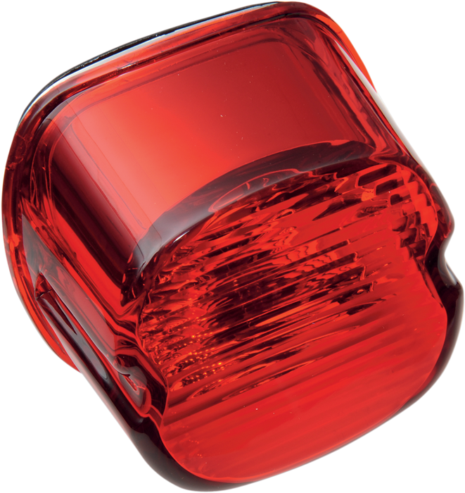 Laydown Taillight Lens - Red