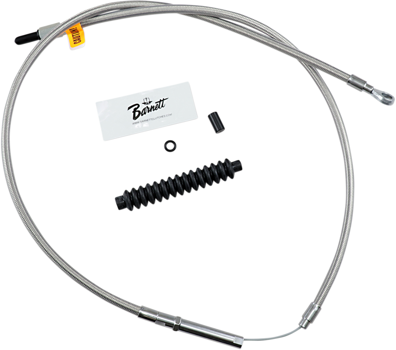 High-Efficiency Stainless Steel Clutch Cable for Harley-Davidson - Standard - '86-'11 Sportster