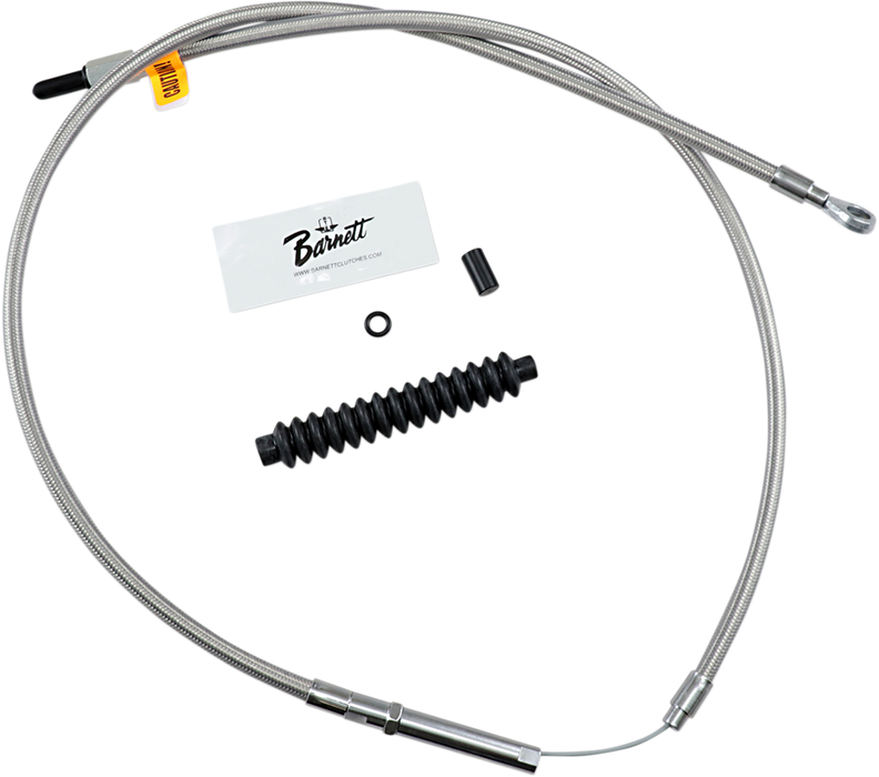 High-Efficiency Stainless Steel Clutch Cable for Harley-Davidson - Standard - '86-'11 Sportster