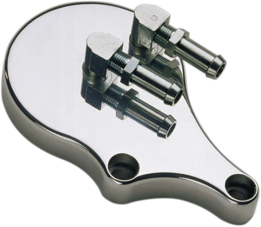 Slimline Oil Filter Mount - Chrome