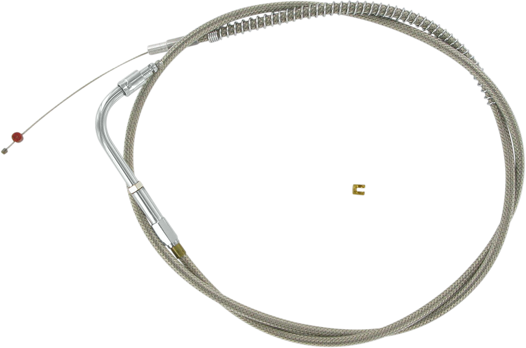 Stainless Steel Idle Cable - '96-'01 Touring